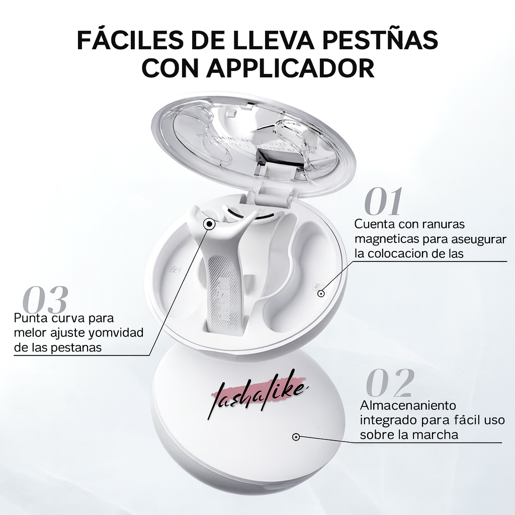 Kit De Pestañas Magnéticas Reutilizables